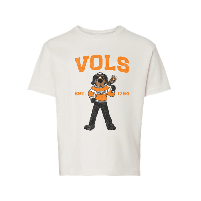 The Cheers for Smokey | Youth Vintage White Tee