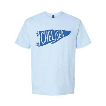 The Chelsea Flag | Adult Light Blue Mist Tee