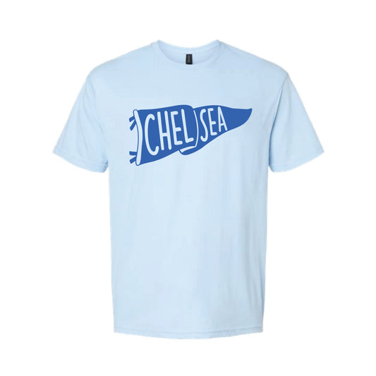 The Chelsea Flag | Adult Light Blue Mist Tee