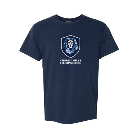 The Cherry Hills Lion | Adult True Navy Tee