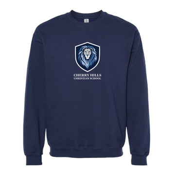The Cherry Hills Lion | Adult Navy Crewneck Sweatshirt