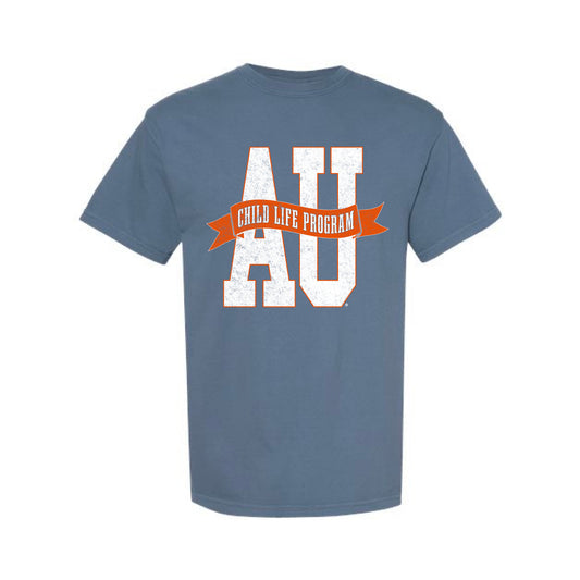 The Child Life Banner | Adult Blue Jean Tee