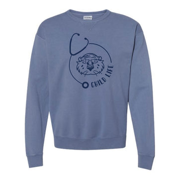 The Child Life Logo | Adult Saltwater Crewneck Sweatshirt