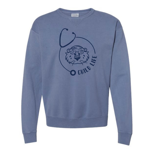 The Child Life Logo | Adult Saltwater Crewneck Sweatshirt