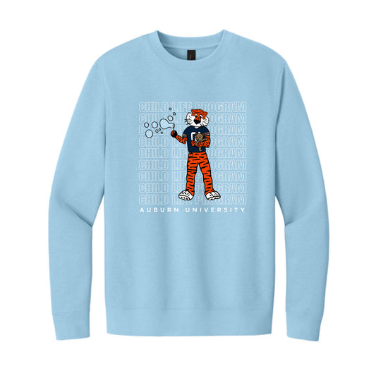 The Child Life Repeat | Adult Ice Blue Fleece Crew