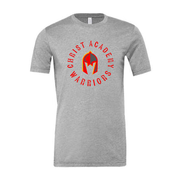 The Christ Academy Circle | Adult Athletic Heather Tee