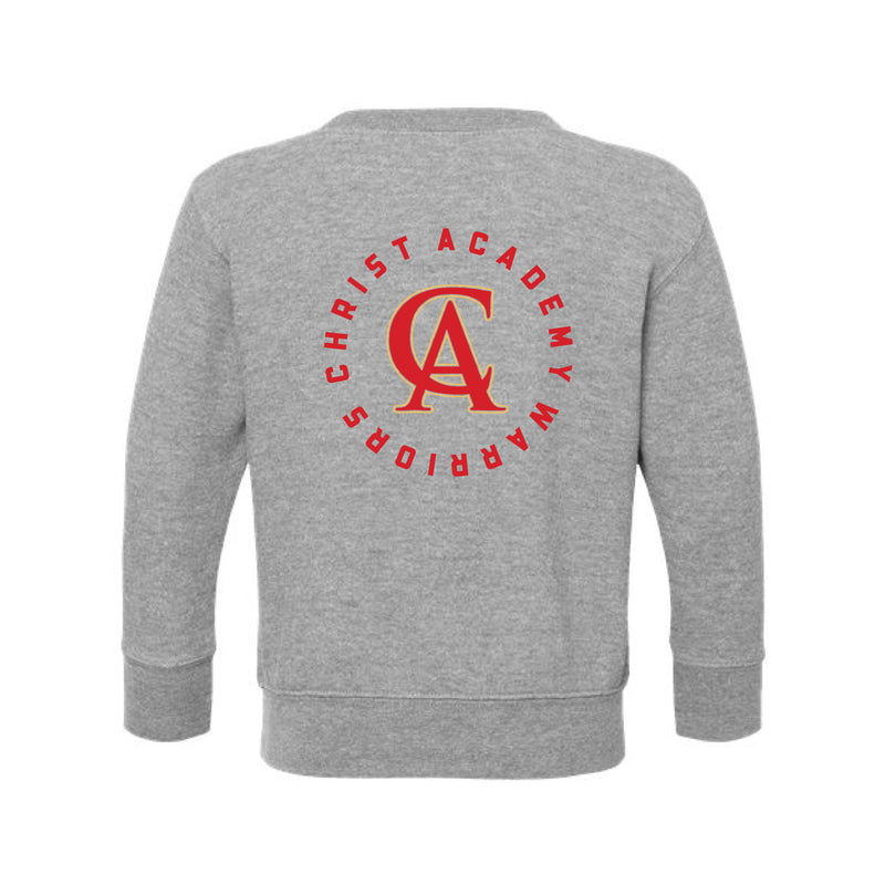 The Christ Academy Circle | Toddler Heather Crewneck Sweatshirt