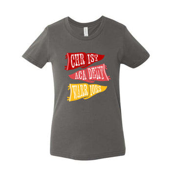 The Christ Academy Flags | Youth Asphalt Tee