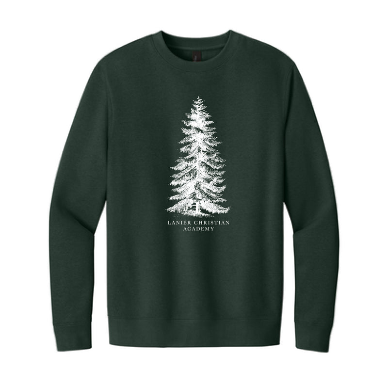 The Christmas Pine | Forest Green Crewneck