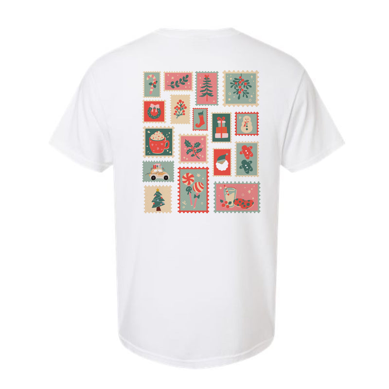 The Christmas Stamps | White Tee