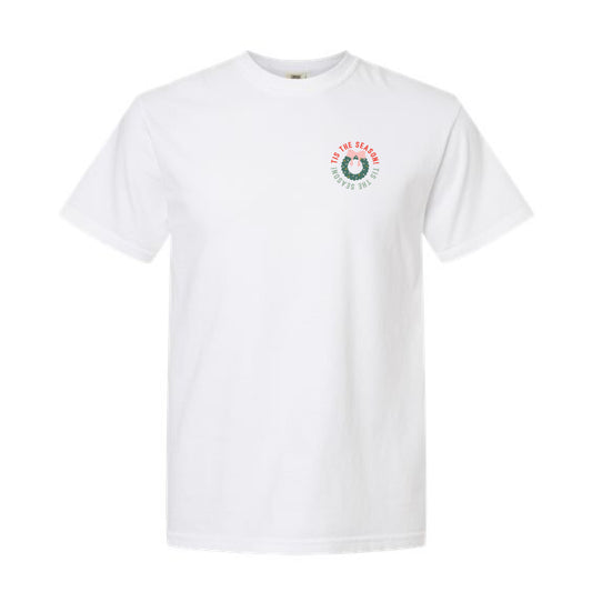 The Christmas Stamps | White Tee