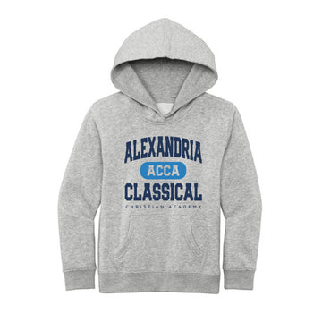The Classic ACCA | Youth Light Heather Grey Fleece Hoodie