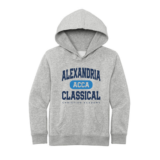 The Classic ACCA | Youth Light Heather Grey Fleece Hoodie