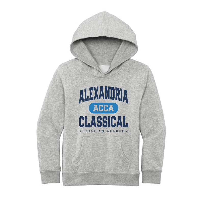 The Classic ACCA | Youth Light Heather Grey Fleece Hoodie