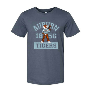 The Cheering Aubie 1856 | Vintage Navy Tee
