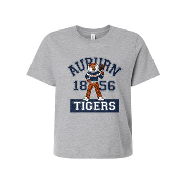 The Cheering Aubie 1856 | Athletic Heather Tee