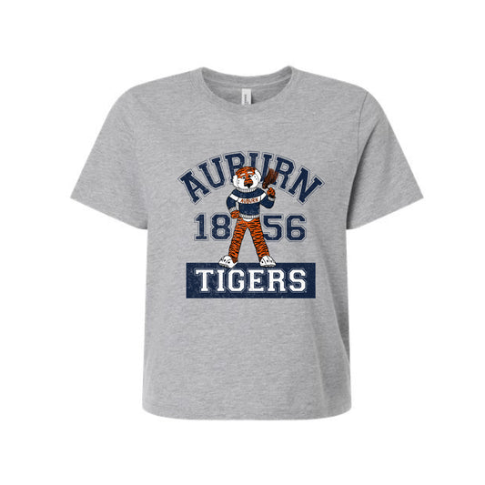 The Cheering Aubie 1856 | Athletic Heather Tee