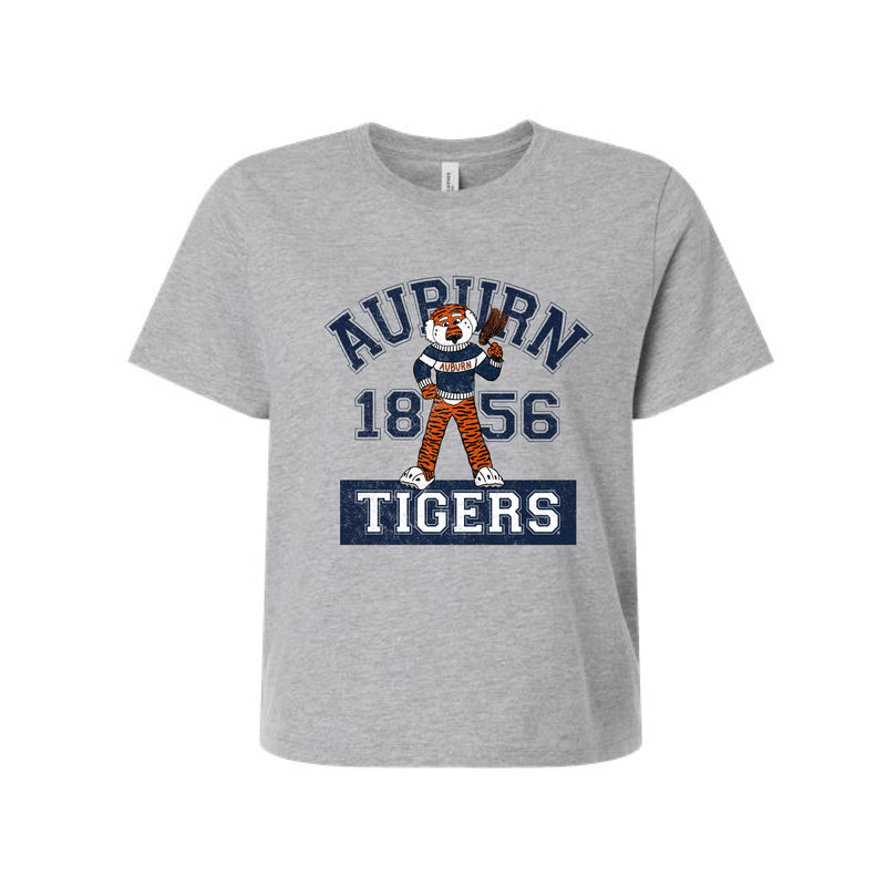 The Cheering Aubie 1856 | Athletic Heather Tee