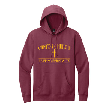 The Classic Canyon Church | Adult Plum Hoodie