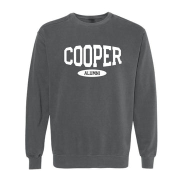 The Classic Cooper Alumni | Adult Pepper Crewneck Sweatshirt