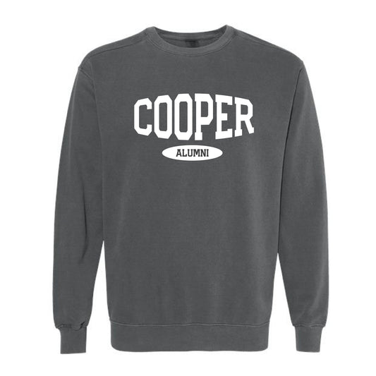 The Classic Cooper Alumni | Adult Pepper Crewneck Sweatshirt