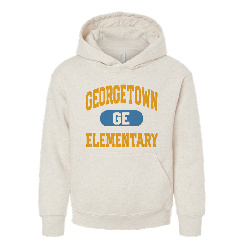 The Classic Georgetown | Youth Natural Heather Fleece Hoodie