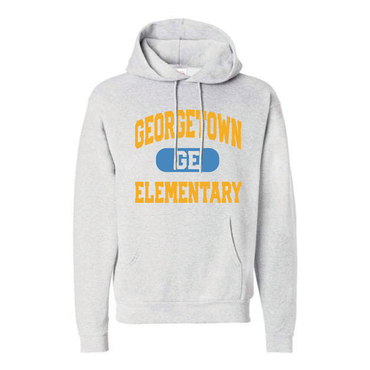 The Classic Georgetown | Adult Ash Fleece Hoodie