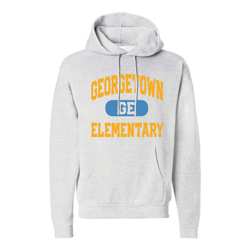 The Classic Georgetown | Adult Ash Fleece Hoodie
