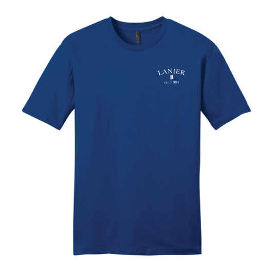 The Classic Lanier Christian | Deep Royal Tee