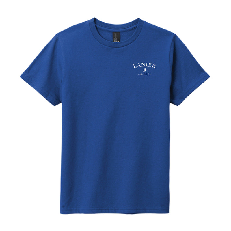 The Classic Lanier Christian | Deep Royal Youth Tee
