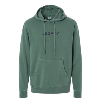 The Classic Legacy | Embroidered Alpine Green Hoodie