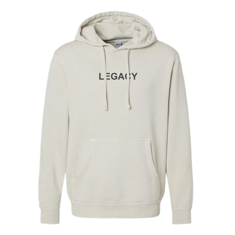 The Classic Legacy | Embroidered Pigment Ivory Hoodie