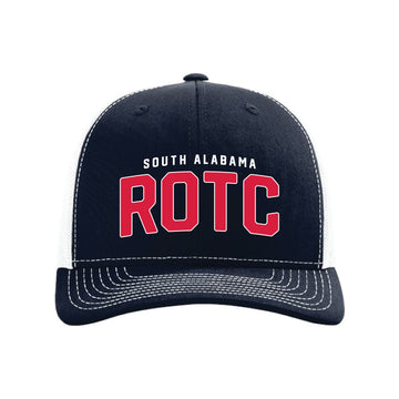 The Classic ROTC Arch | Navy/ White Richardson Snapback Trucker Cap