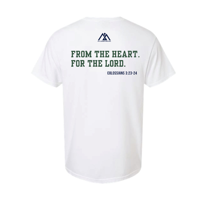 The Classic Stewardship | Adult White Tee