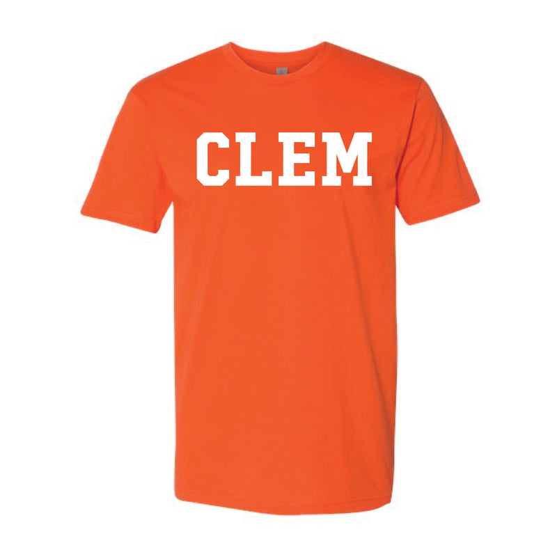 The Clem Block | Classic Orange Tee