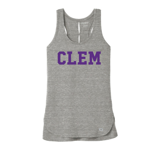 The Clem Block | Petrol Grey Heather Tank