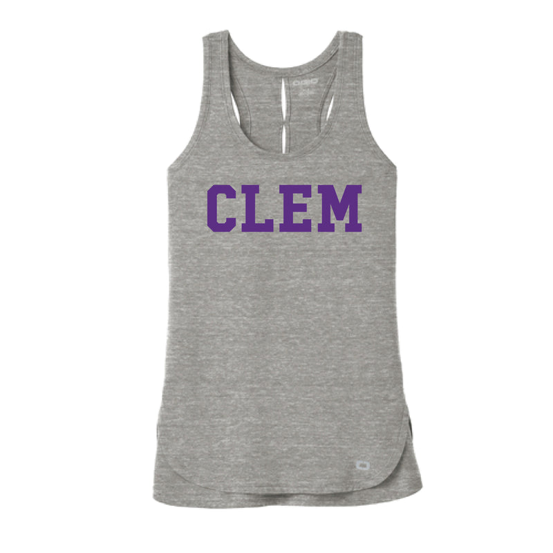 The Clem Block | Petrol Grey Heather Tank