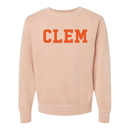 The Clem Block | Pigment Dusty Pink Sweatshirt