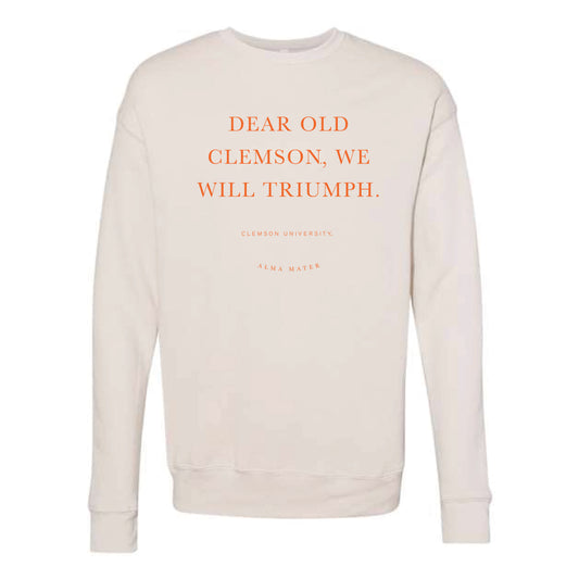 The Clemson Alma Mater | Heather Dust Sweatshirt