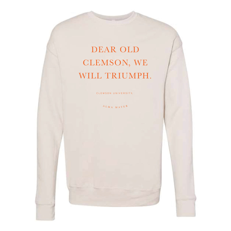 The Clemson Alma Mater | Heather Dust Sweatshirt