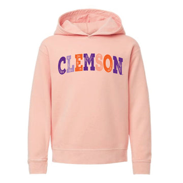 The Clemson Arch Multi | Youth Peachy Hoodie