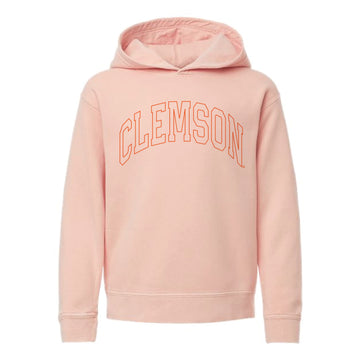 The Clemson Arch Outline | Youth Peachy Hoodie