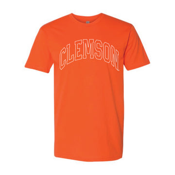 The Clemson Arch Outline | Classic Orange Tee