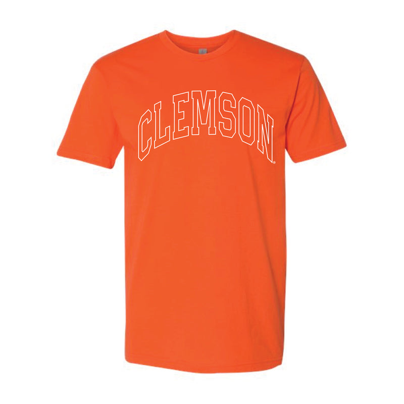 The Clemson Arch Outline | Classic Orange Tee