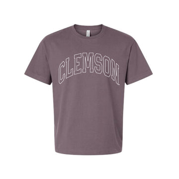 The Clemson Arch Outline | Purple Storm Tee