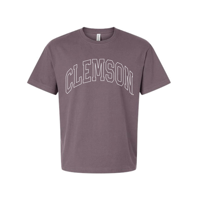 The Clemson Arch Outline | Purple Storm Tee