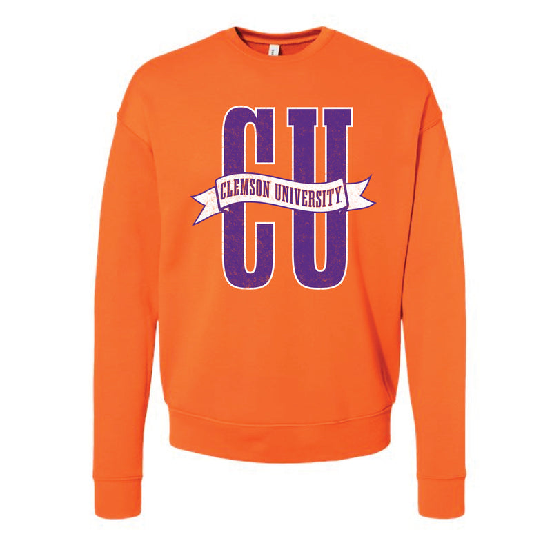 The Clemson Banner | Orange Sweatshirt