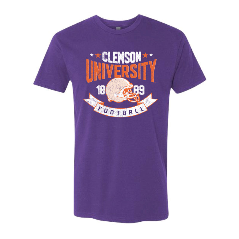 The Clemson Football EST | Washed Purple Rush Tee