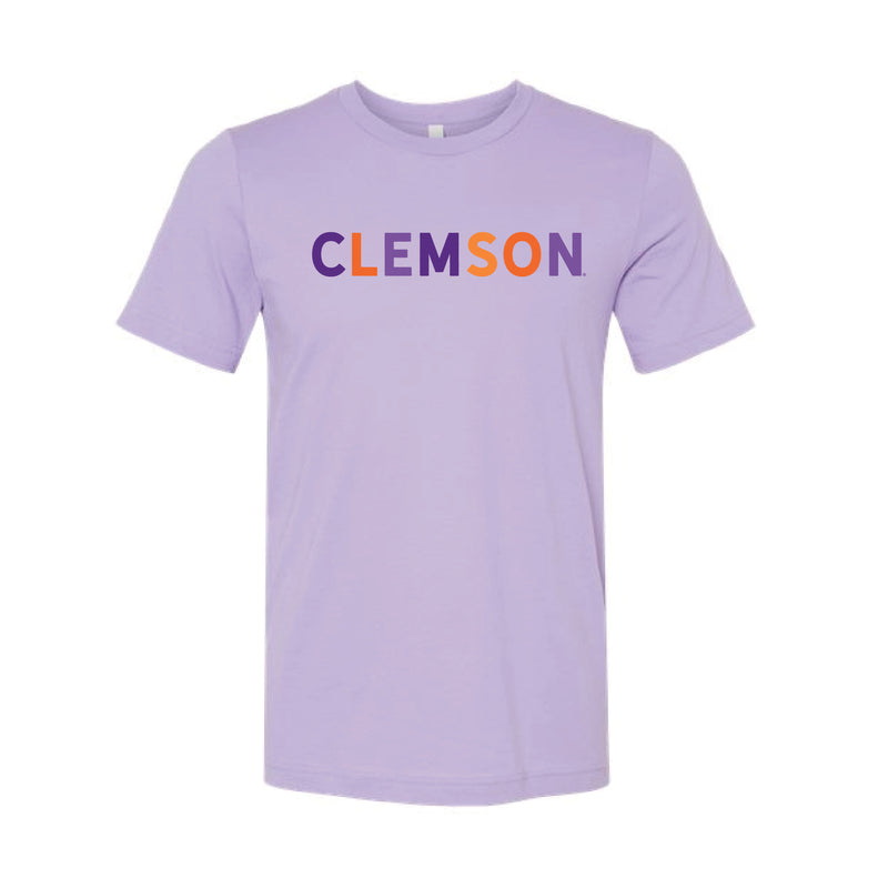 The Clemson Multi | Dark Lavender Tee
