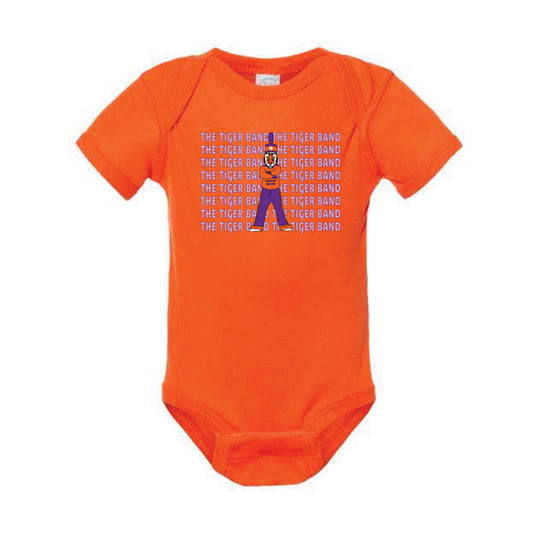The Clemson Tiger Band  | Baby Orange Onesie
